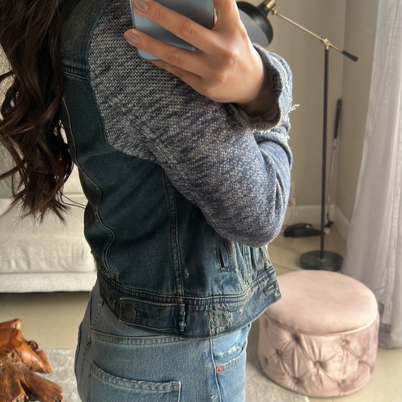 Free People Denim Jacket XS - Picture 5 of 9